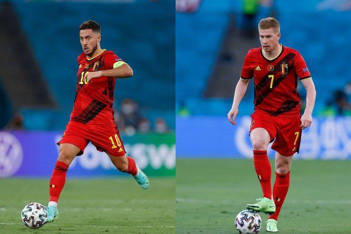 De Bruyne và Eden Hazard khó ra sân trước Italia