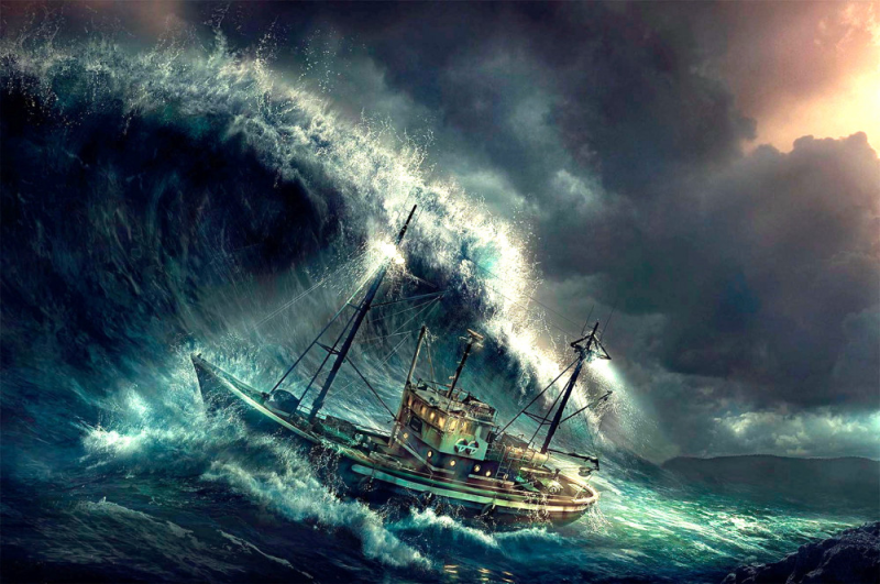 Đề tài thảm họa, thiên tai trên màn ảnh rộng thế giới Phim The perfect storm kể về đoàn thủy thủ trên con tàu đánh bắt cá Andrea Gail vượt qua siêu bão kinh hoàng năm 1991