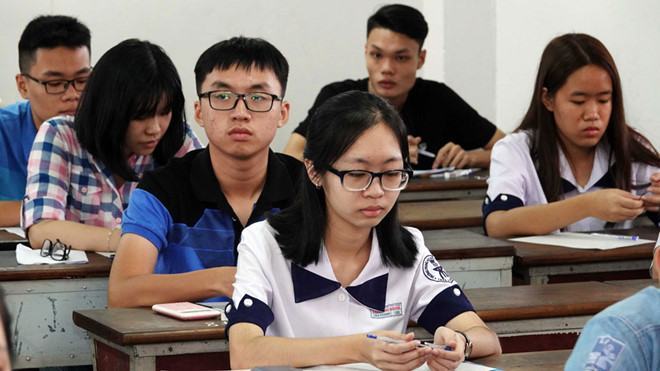 Thí sinh tham gia kỳ thi đánh giá năng lực vào ĐH Quốc gia TP.HCM năm 2019 /// ĐÀO NGỌC THẠCH