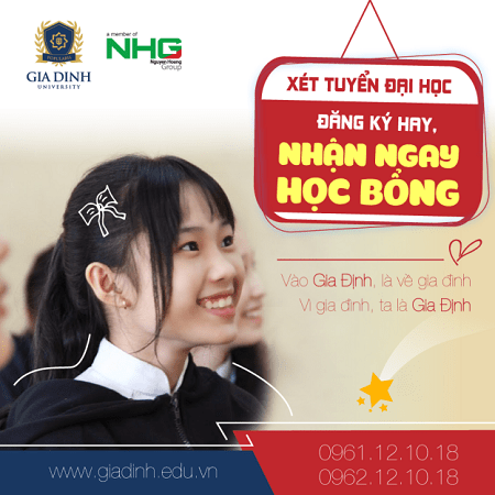 Tuyển sinh năm 2021: ĐH Gia Định dành 8 tỷ học bổng cho tân sinh viên.