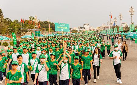 7.500 người tham gia Ngày hội đi bộ MILO 2023 tại Nghệ An