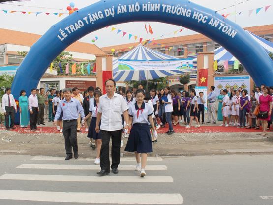 Mô hình trường học an toàn: Một dự án thiết thực, hữu ích cho học sinh