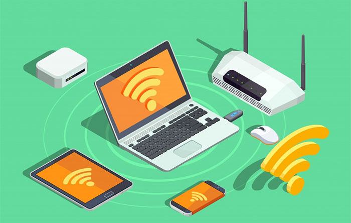 Bộ định tuyến cho phép nhiều thiết bị truy cập Internet cùng lúc