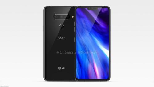 Điện thoại LG V40 ThinQ xuất hiện với 5 camera