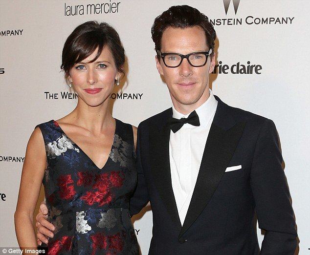 Bộ đ&ocirc;i y&ecirc;u nhau Cumberbatch - Sophie Hunter đều l&agrave; diễn vi&ecirc;n nổi tiếng. Ảnh: Getty