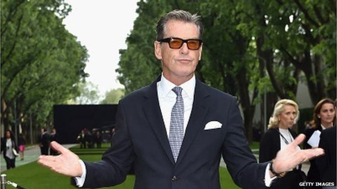 Diễn viên Pierce Brosnan - Ảnh: BBC