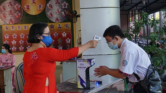 TP.HCM đề xuất cho học sinh trở lại trường từ ngày 1-3