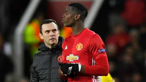 Dính chấn thương, Pogba lỡ trận đấu tới của M.U và ĐT Pháp