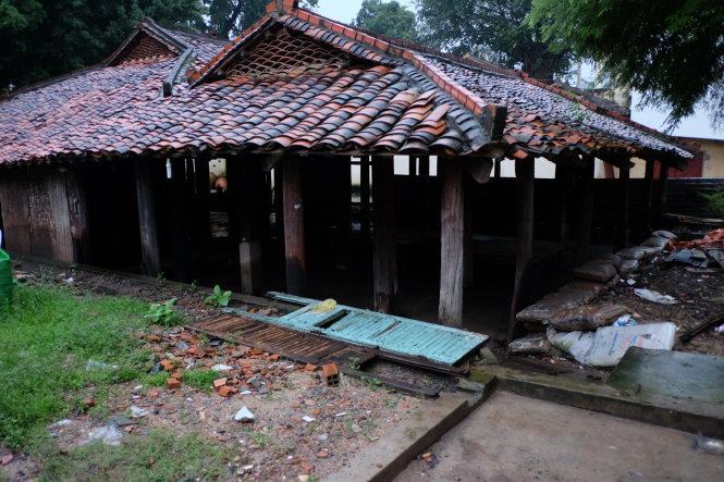 Đình cổ nhất đất Gia Định có thể sập bất cứ lúc nào&nbsp; 