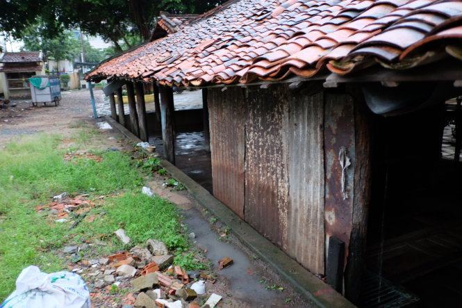 Đình cổ nhất đất Gia Định có thể sập bất cứ lúc nào&nbsp; 