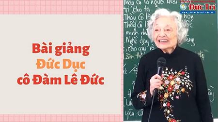 Vĩnh biệt Nhà giáo Đàm Lê Đức