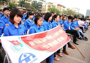 Đoàn Thanh niên tham gia bảo đảm ATGT