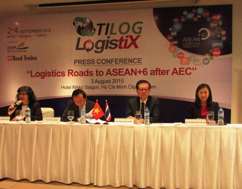 Họp báo giới thiệu Triển lãm TILOG - LOGISTIX 2015 tại Thái Lan