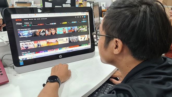 Netflix có khoảng 300.000 thuê bao sử dụng tại Việt Nam  /// Ảnh: Hạ Huy