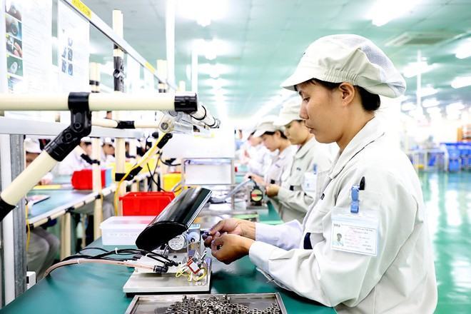 Công ty TNHH Orgin Manufactures, một doanh nghiệp FDI Nhật Bản tại KCN Đồng Văn II, Hà Nam ẢNH: GIA HÂN