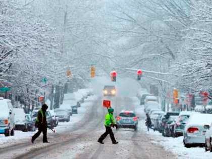 Đông bắc Mỹ đối mặt với bão tuyết lịch sử