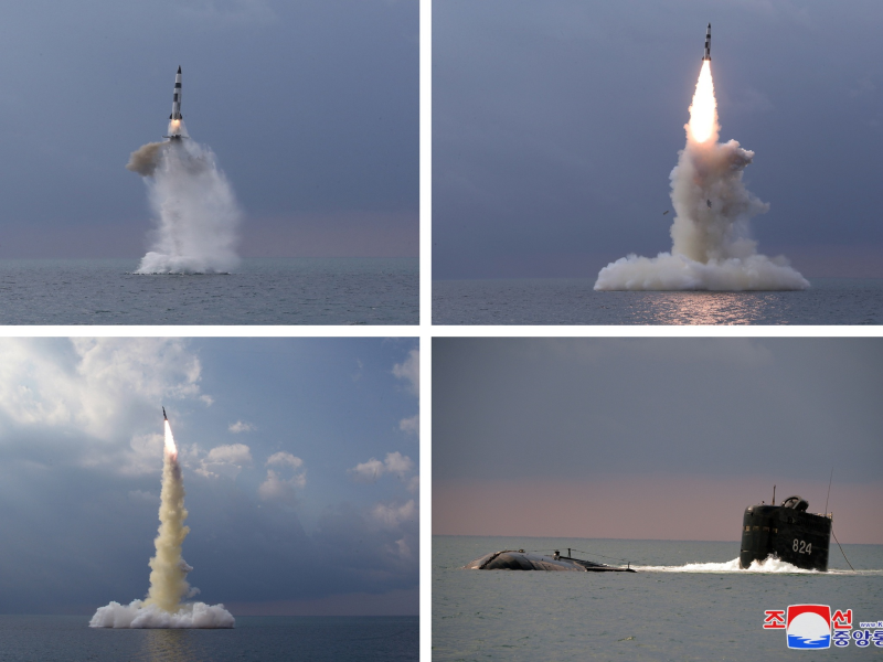 Động thái bất thường của tàu ngầm Triều Tiên - ảnh 1