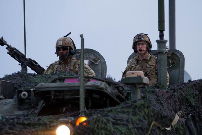 Quân đội Mỹ đang theo sát diễn biến quân sự ở Đông Âu /// DOD