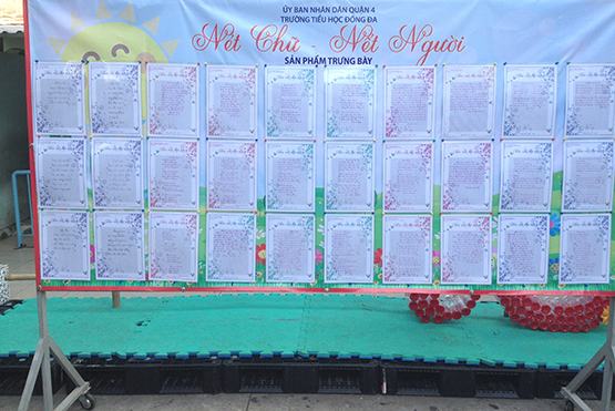 Học sinh tiểu học thi viết văn hay, chữ đẹp