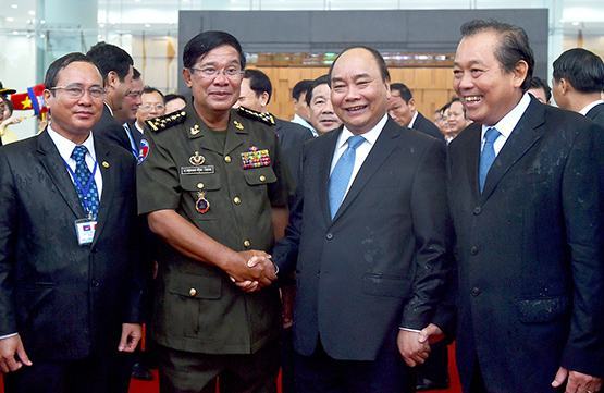 Thủ tướng Việt Nam, Campuchia: Trao đổi các biện pháp thúc đẩy quan hệ hợp tác