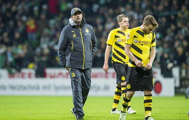 Dortmund có sa thải Jurgen Klopp?