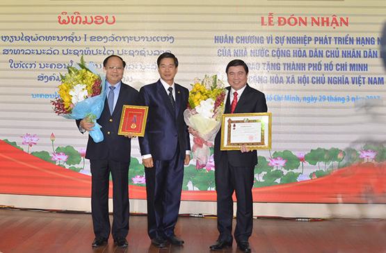 Lãnh đạo TP.HCM và thủ đô Viêng Chăn (Lào): Tin tưởng thế hệ trẻ mãi trân trọng mối quan hệ hai nước