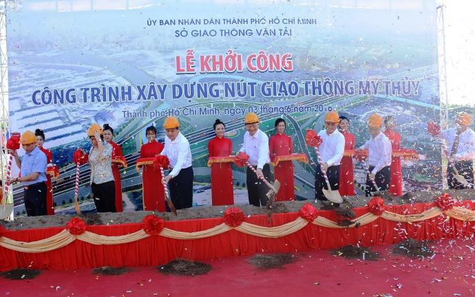 Khởi công xây dựng nút giao thông Mỹ Thủy, quận 2