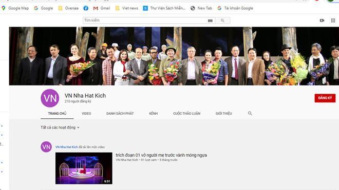 Đưa nhà hát Việt lên YouTube