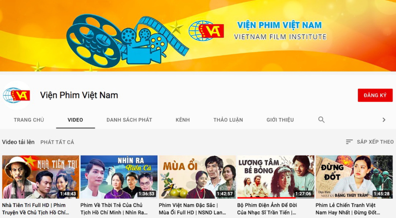 Đưa phim Việt lên YouTube: Để những thước phim kinh điển đến với công chúng