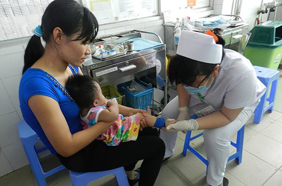 Lo ngại bệnh sởi bùng phát