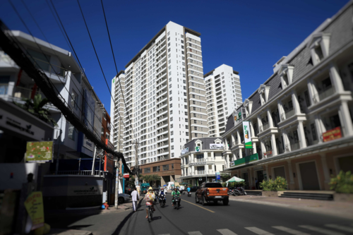 Khu đất 119 Phổ Quang, P.9, quận Phú Nhuận, TP HCM (diện tích 15.028 m2, dự án Golden Mansion). Ảnh: Hữu Khoa