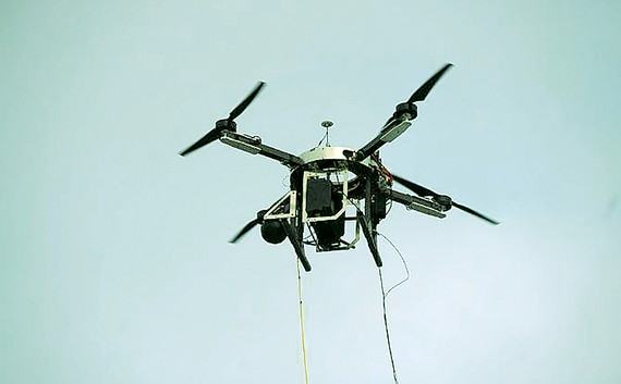 Dùng drone phủ sóng Internet