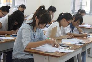 Đừng quá áp lực với tỷ lệ “chọi”