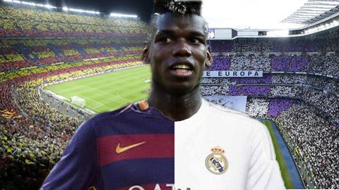 Có lẽ Real cần những cầu thủ có lối chơi mạnh mẽ như Pogba hơn Barca