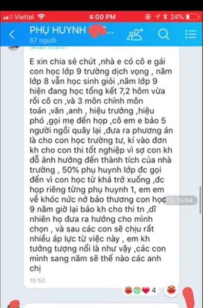 Ép học sinh học yếu không thi lớp 10: Bộ GD-ĐT xử lý nghiêm nếu có - ảnh 1