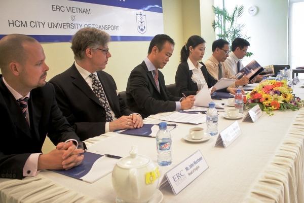 ERC Việt Nam hợp tác với ĐH Giao thông Vận tải TP.HCM