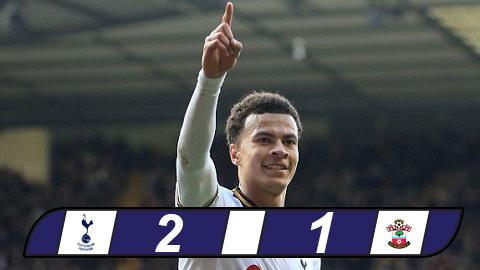 Eriksen &amp; Alli lập công, Tottenham kiên trì bám đuổi Chelsea