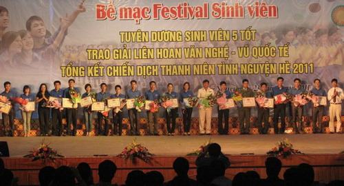 Festival sinh viên Thái Nguyên năm 2011: Sân chơi hấp dẫn, bổ ích cho học sinh, sinh viên