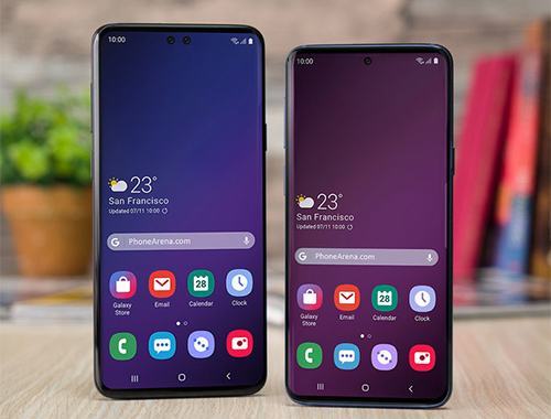 Galaxy S10 sẽ có ba kích thước màn hình, đều có nốt ruồi