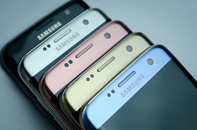 Galaxy S7 edge phiên bản Blue Coral giống Note 7