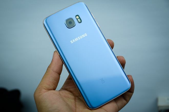 Galaxy S7 edge phiên bản Blue Coral giống Note 7