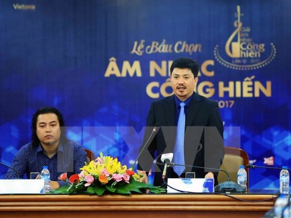Gần 100 phóng viên bầu chọn Giải thưởng Âm nhạc Cống hiến 2017