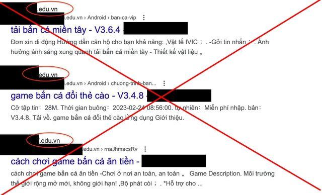 Gần 170 website giáo dục bị cài nội dung liên quan đến cá độ, cờ bạc - Ảnh 1.