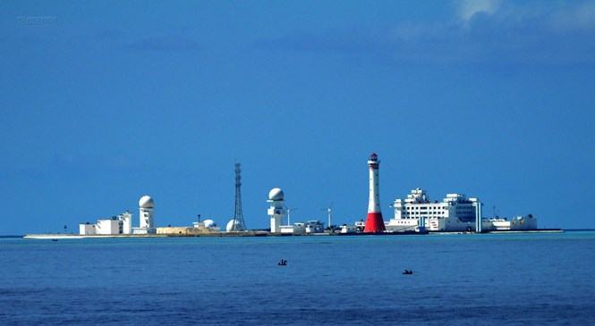 Bãi đá Gạc Ma của Việt Nam bị Trung Quốc chiếm đóng phi pháp /// Mai Thanh Hải
