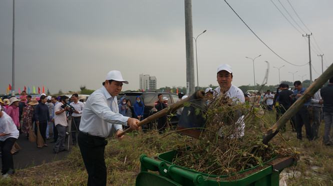 Gần 5.000 người dân Đà Nẵng ra quân làm sạch thành phố đón APEC