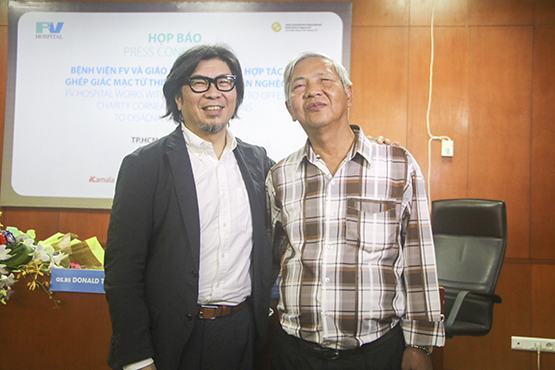 Ghép giác mạc miễn phí