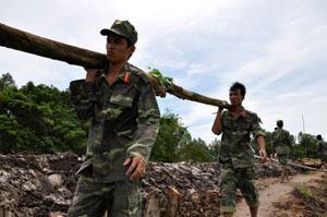 Ghi nhận đóng góp của lực lượng cứu hộ, cứu nạn quân đội