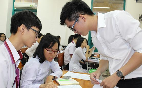 Tổ hợp thi lạ: Học sinh vẫn còn khá dè dặt
