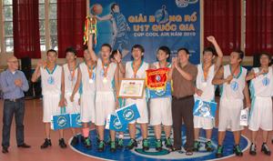 Giải bóng rổ U17 quốc gia khu vực miền Nam: Bà Rịa – Vũng Tàu và quận 10 (TP.HCM) vô địch nội dung nam, nữ