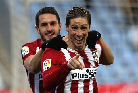 Torres và Koke chính là biểu tượng cho sự thành công của lò đào tạo trẻ Atletico